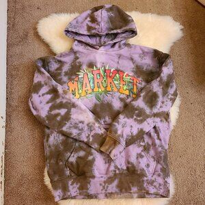 Market Herbal Remedy Tie-Dye Hoodie - Size Large